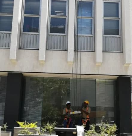 High Rise Cleaners at development bank of namibia